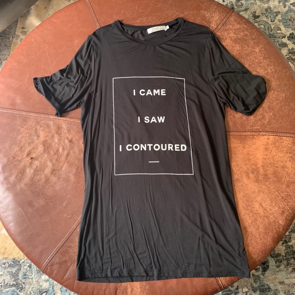 NWOT Shaaanxo/White Fox T-Shirt Dress